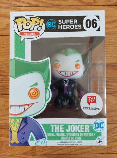 Funko Pop! The Joker #06 (Walgreens Exclusive) - Vinyl Figure - NEW in Box