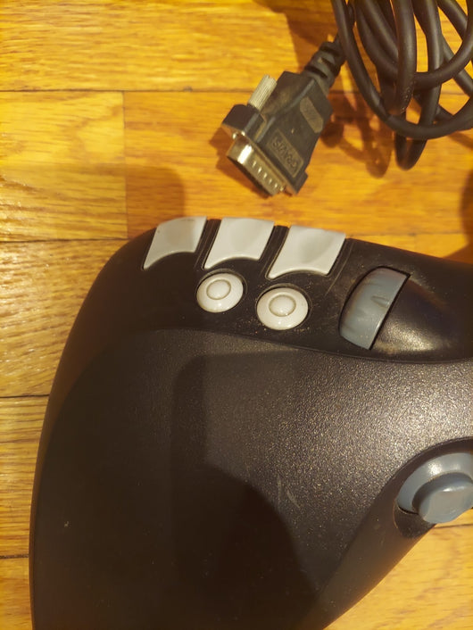 Gravis Xterminator Black Dual Flight Joystick For PC - Tested/Works - Mod. 10511