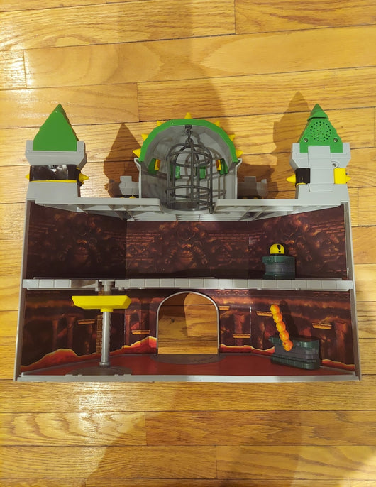 Nintendo Super Mario Deluxe Playset - Bowser's Castle - Jakks Pacific 2019