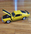 Maisto - '70 Boss 302 Ford Mustang (Yellow) - 1/24 Scale - Premier DC -Fast Ship