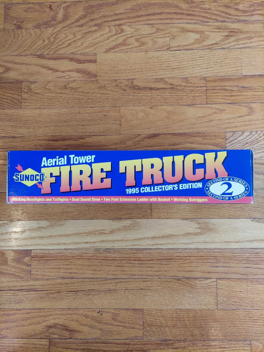 Sunoco Arial Tower Fire Truck - 1995 Collector's Edition, Fast Shipping