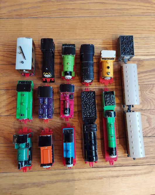 Vintage Lot Of Ertl Die-Cast Thomas & Friends - Metal Trains Bundle 1980s 1990s