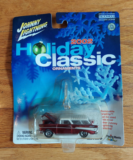 Johnny Lightning: Holiday Classic 2002 - 1957 Chevy Nomad - 1/64 Scale - Diecast
