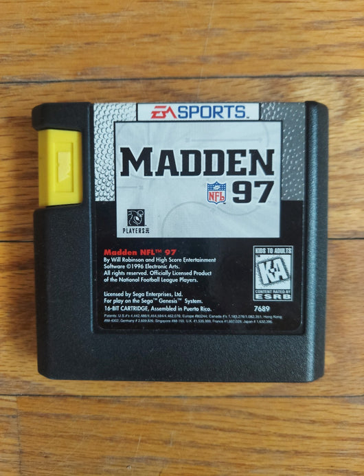 Madden NFL 97 (CIB) - Sega Genesis Game - American Football Simulation - Works!