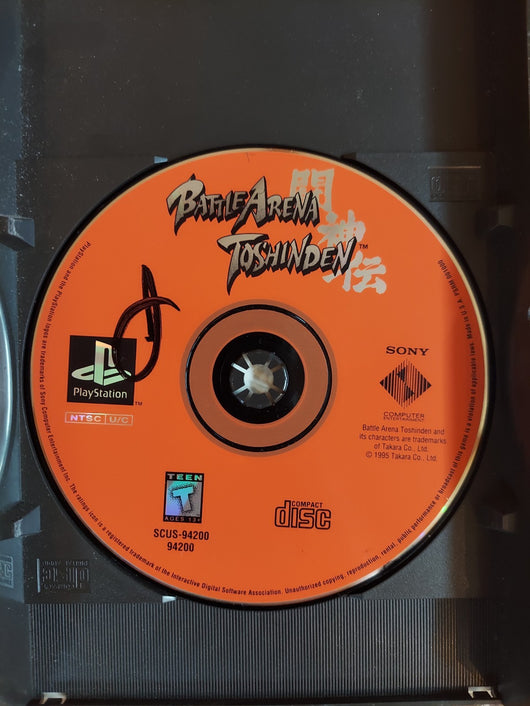 Battle Arena Toshinden (Longbox/CIB) - PS1 Game Fighting Works Fast Shipping!