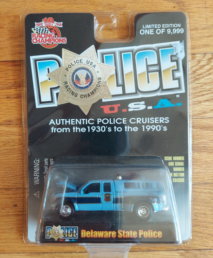 Racing Champions - Delaware State Police - Ford F-350 - Limited Edition - 1/64