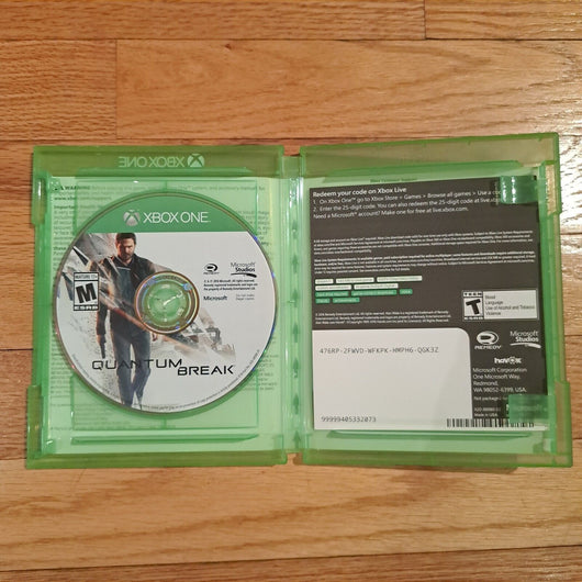 Quantum Break (Xbox One, 2016),Works, Fast Shipping!