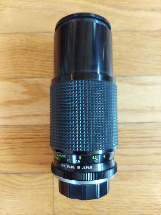 Minolta X-7 Camera W/Focal 1:2.8 28mm Lens, Minolta 1:1.7 50mm Lens, W/ Bag