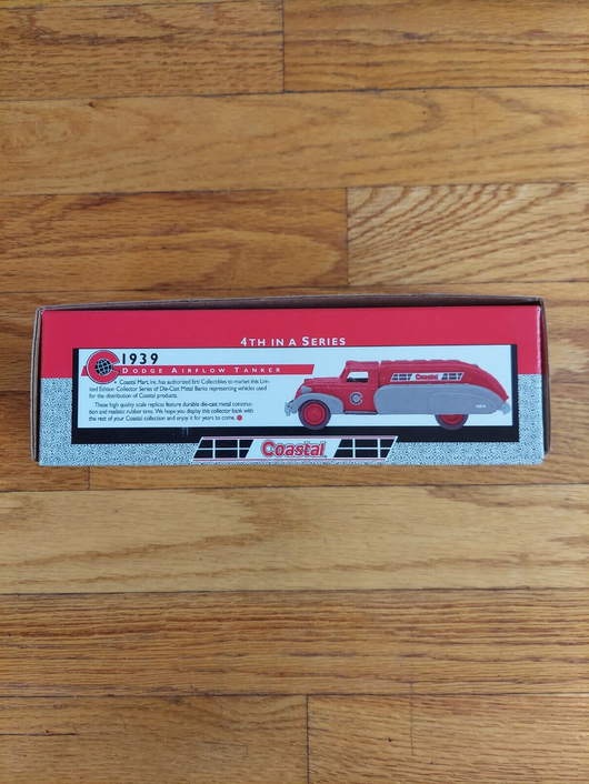 Ertl 1939 Dodge Airflow Tanker Bank,m New in box, Fast Shipping!