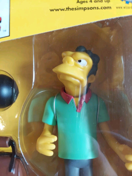 The Simpsons Pin Pal  Moe Figure ToyFare Exclusive by Playmates Fast Shipping 