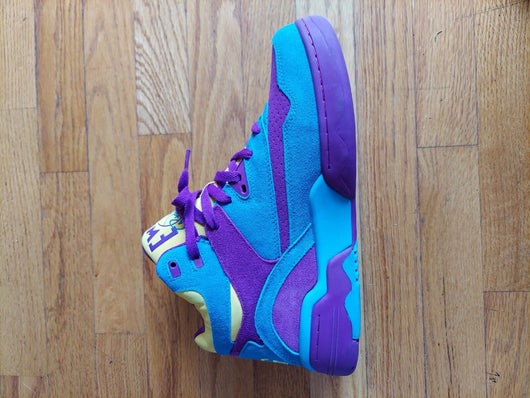 Patrick Ewing: Ewing Guard (Grape/Scuba/Yellow) - Mens 10.5 US (Used),Fast Ship