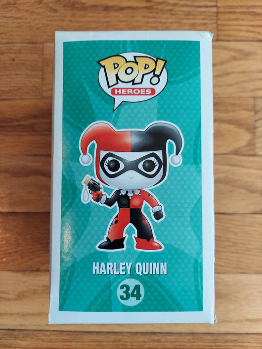 Funko Pop! Heroes: Harley Quinn #34 & Harley Quinn #97 Combo, Fast Shipping!