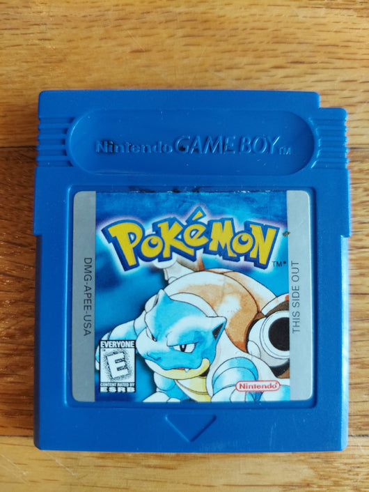 Authentic Pokemon Blue - GB -  Works, Fast Shipping