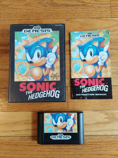 Sonic The Hedgehog (Retail Version) (CIB) - Sega Genesis