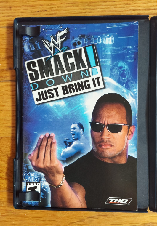 Smack Down! Just Bring It (CIB) - PS2 Game Wrestling Sports Works Fast Shipping!