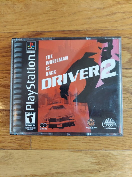 Driver 2 PS1 PlayStation 1- Complete CIB, Works, Fast Shipping, Great Game