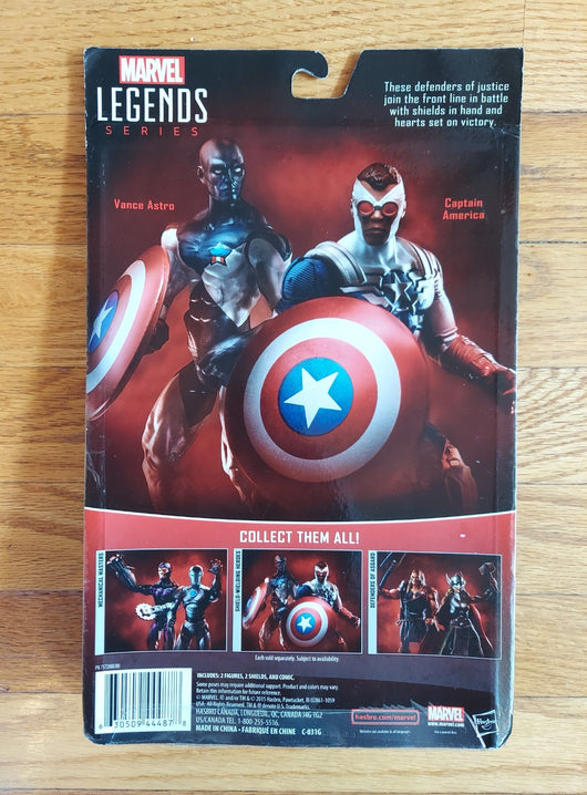 Marvel Legends Series: Shield-Wielding Heroes W/Secret Wars Comic Book Figures
