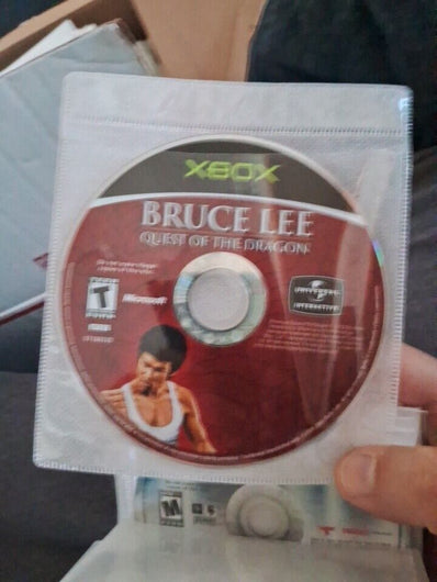 DISC ONLY- BRUCE LEE: QUEST OF THE DRAGON MICROSOFT ORIGINAL XBOX GAME