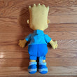 BART SIMPSON Plush Stuffed RAG DOLL 1990 Vintage, FAST SHIPPING