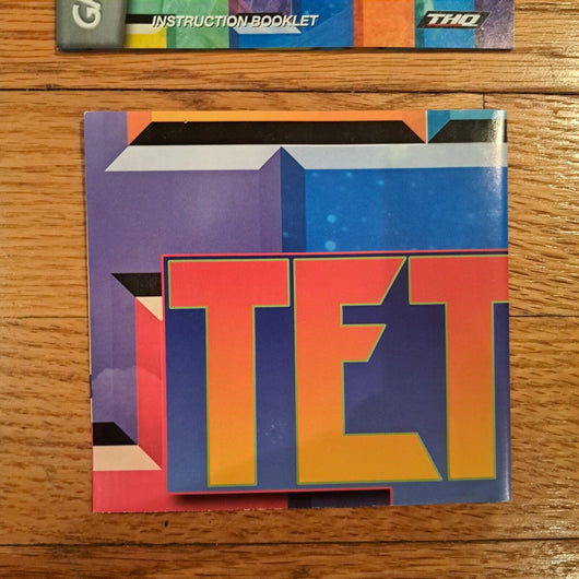 Tetris Worlds - GBA Game Boy Advance - Complete in Box CIB Authentic Nice,Works