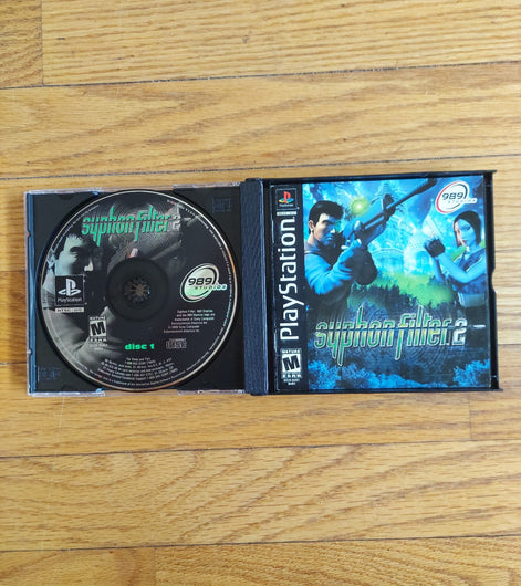 Syphon Filter 2 (Disc & Manual Only) - PS1 Game Shooter, Works, Fast Shipping!