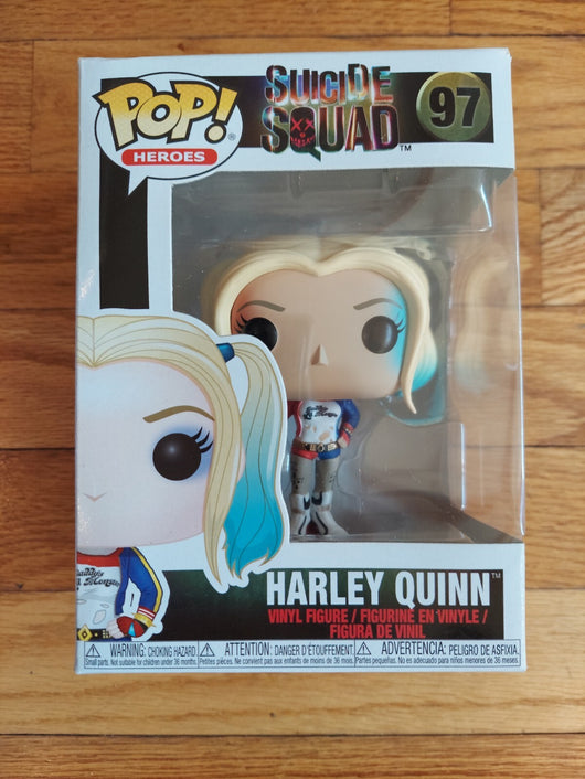 Funko Pop! Heroes: Harley Quinn #34 & Harley Quinn #97 Combo, Fast Shipping!