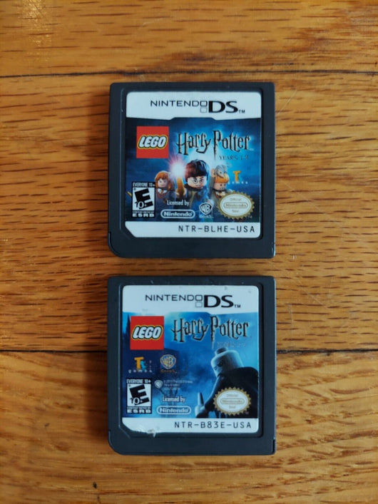 Lego Harry Potter Game Combo (Years 1-4 & Years 5-7) DS , Great, Fast Shipping