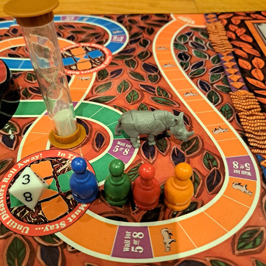 JUMANJI The Game Board Game Family Adventure Game, Completed, Best For Game Nite