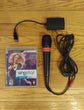 Red Singstar Mic W/USB Converter & Singstar Vol. 2 For PS3 - Fast Shipping!