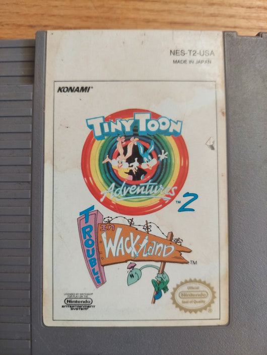 TinyToon Adventures 2: Trouble In Wacky Land (Cartridge Only) - NES Game - Works