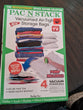 Vacuumed Airtight Storage Bags. Traveling Packing Storing Seasonal Clothing 4 Ct