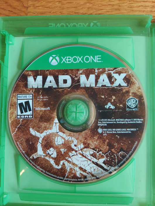 Mad Max - Xbox One, Works, Fast Shipping!