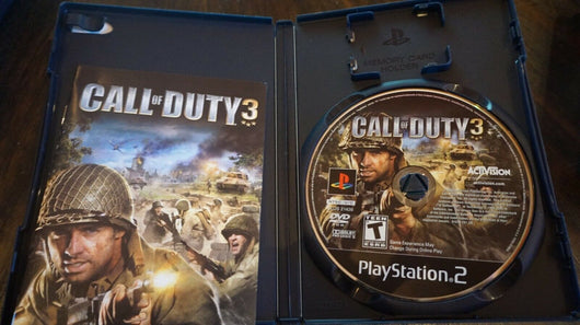 Call of Duty 3, Great Condition, Complete In Box! (Sony PlayStation 2, 2007)