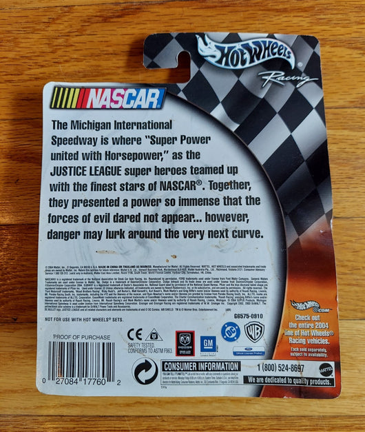 Hot Wheels Racing: Justice League (2004) - Matt Kenseth #17 - 1/64 Scale Diecast