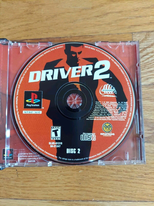 Driver 2 PS1 PlayStation 1- Complete CIB, Works, Fast Shipping, Great Game