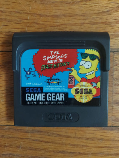 The Simpsons: Bart Vs. The Space Mutants (Cartridge Only) - Sega Game Gear