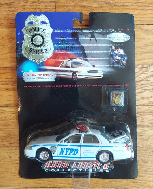 Road Champs Collectibles: Police Series - New York Police Dept. - 1/43 Scale