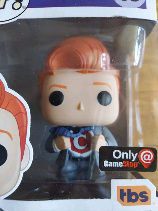 Funko Pop! Vinyl: Conan O'Brien (Superhero) - GameStop (Exclusive) #19,Fast Ship