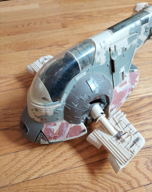 Vintage 1996 Hasbro Kenner Star Wars POTF - Boba Fett's Slave 1 Ship
