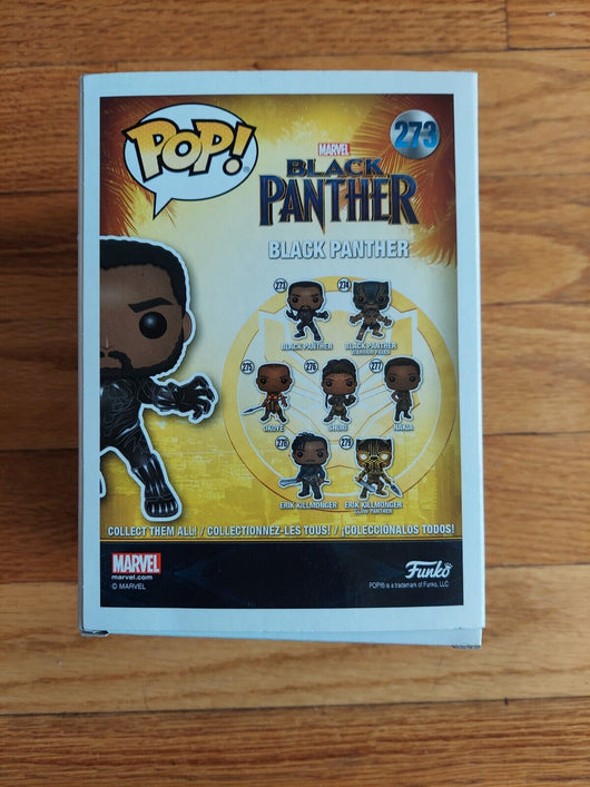 Funko Pop! Black Panther Combo (Black Panther #273 & Erik Killmonger #278) New!