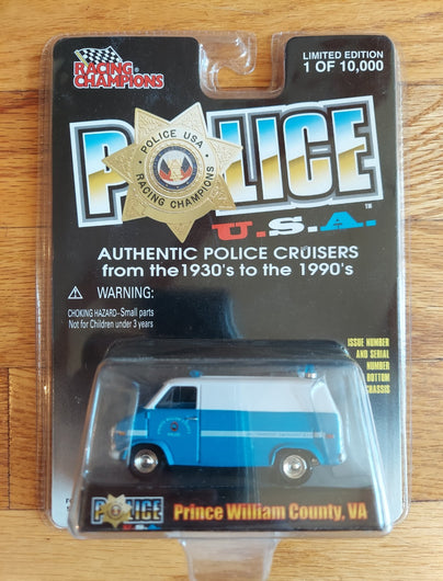 Racing Champions: Police U.S.A. - Prince William County, Virginia Jail Transport