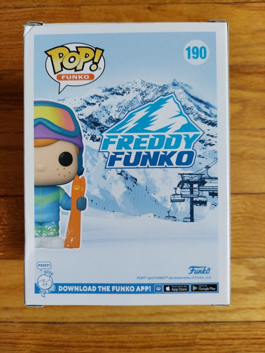 Funko Pop! Vinyl: Freddy Funko - Skiing Freddy - Funko (Exclusive) #190