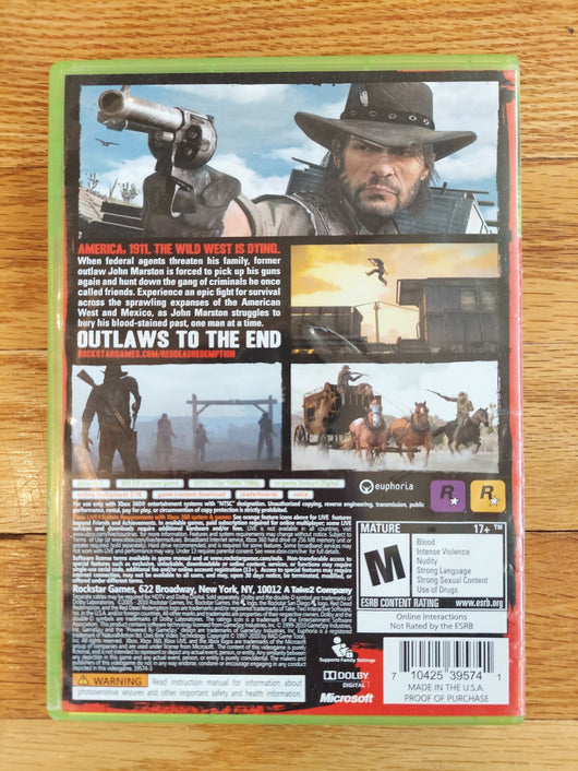 Red Dead Redemption (CIB) - Xbox 360, Fast Shipping