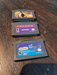 Game boy Advance 3 Game Lot,Harry Potter,Namco Museum,sorry/scrabble/aggravation