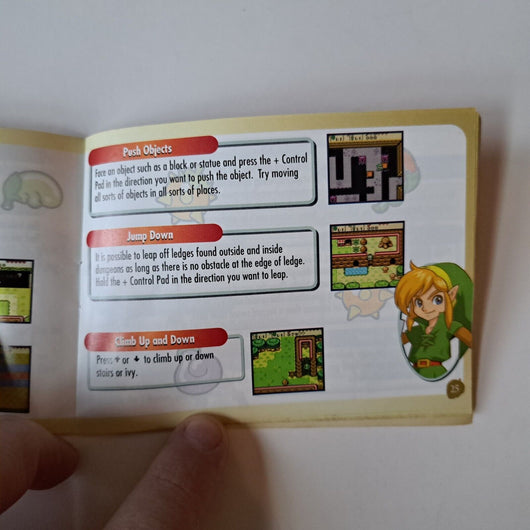 The Legend of Zelda Oracle of Seasons - Authentic - Game Boy Color - Manual Only