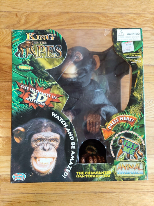 King Of The Apes: Series 5 Animal Tronics - The Chimpanzee W/3D Motion