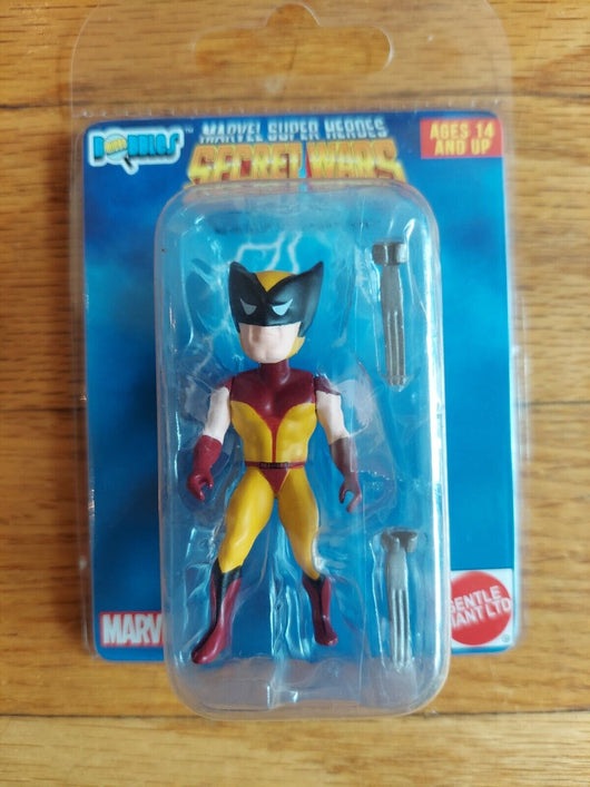 Micro Bobbles: Marvel Super Heroes - Secret Wars- Complete Set Of 5 Figures...