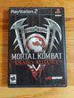 Mortal Kombat: Deadly Alliance PS2 - No Manual, Fast Shipping, Works