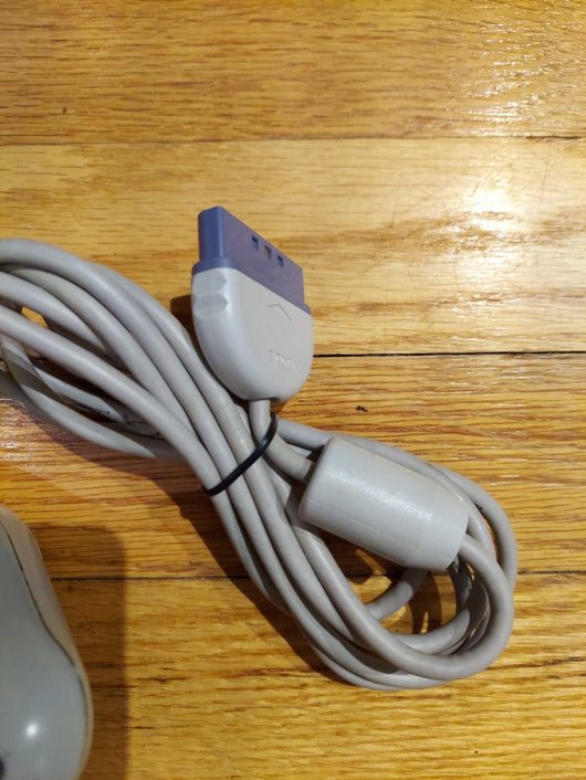 Sony PlayStation 1 Light Gray Analog Controller - PS1 OEM Authentic Works!
