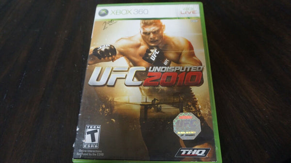 UFC Undisputed 2010 (Microsoft Xbox 360, 2010) No manual, Works!